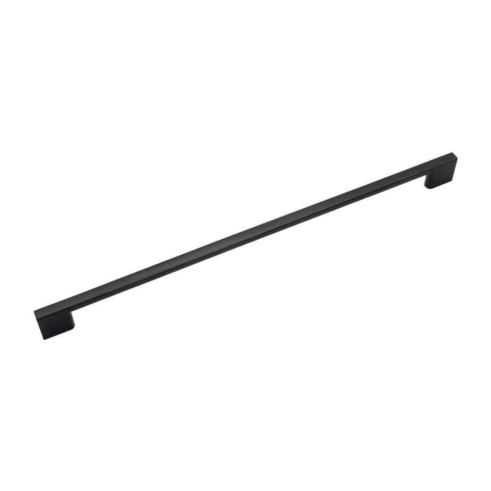 Mod Collection Handle Pull - 12 in. Center to Center Matte Black Bar Cabinet Pull price history on PriceWatchPro