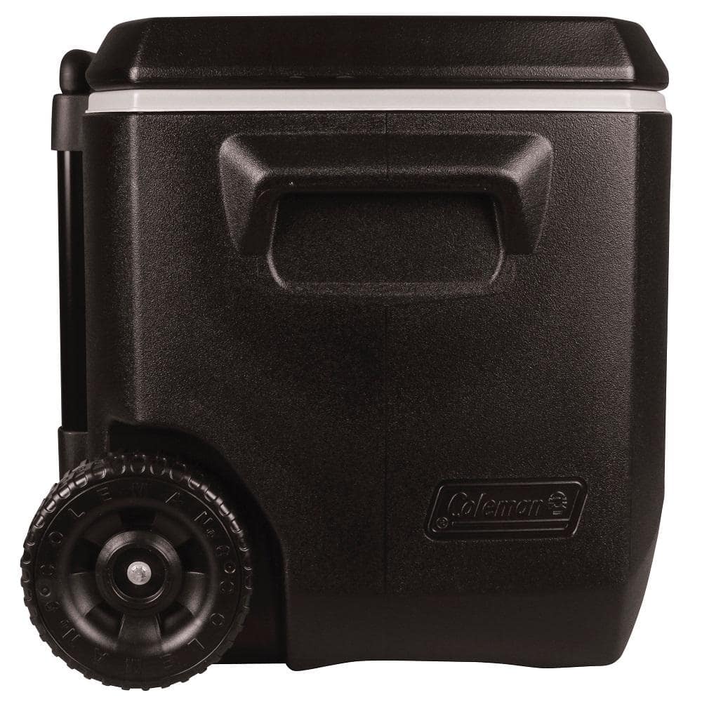 Coleman Black 50 Quart Insulated Wheeled Cooler