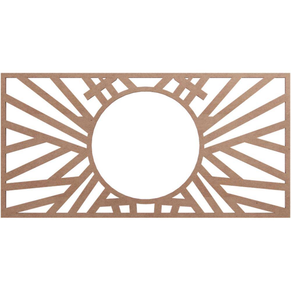 0.375 in. x 6.625 in. x 9 in. Wood Medallion Moulding price history on PriceWatchPro