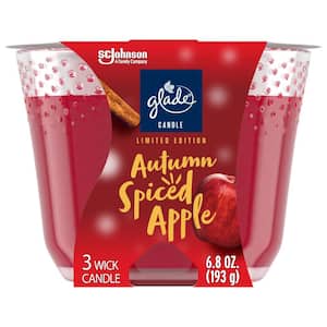 6.8 oz. Autumn Spiced Apple Scented Candle