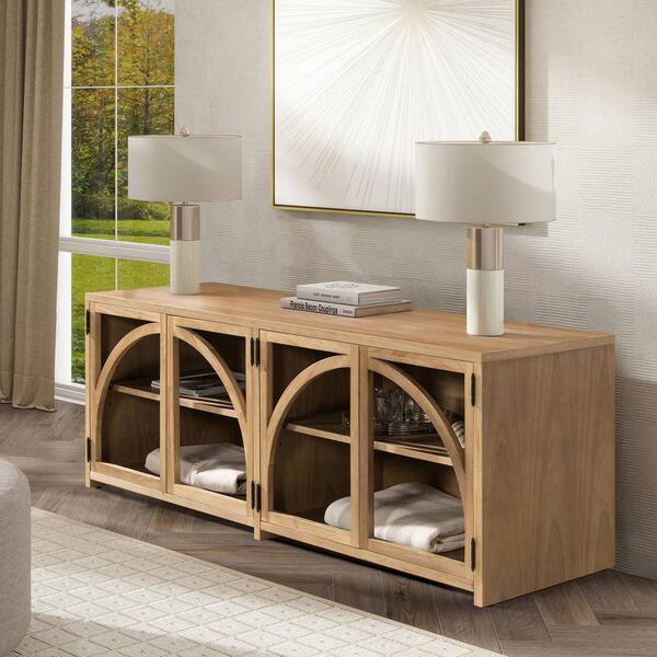 Rubber wood tv stand discount