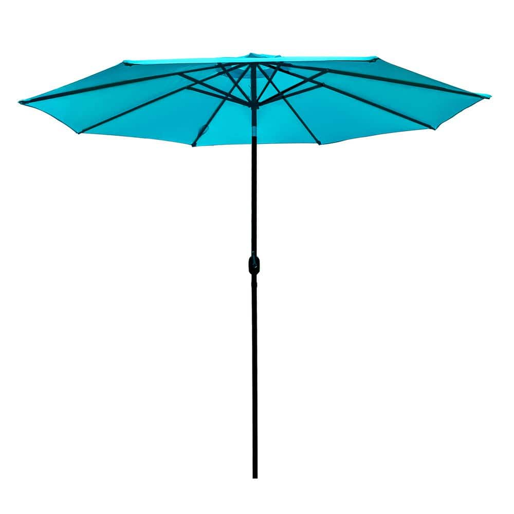 Abba Patio 9 ft. Outdoor Market Umbrella with Push Button Tilt and ...