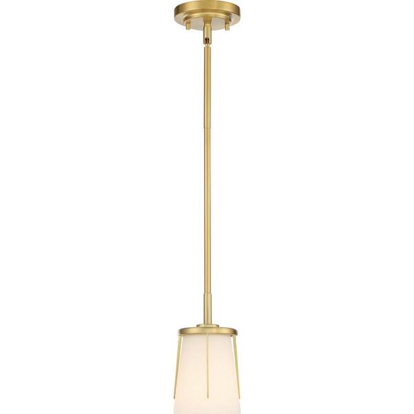Filament Design 1-Light Brass Pendant Light