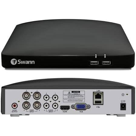 Swann 4-Channel 64GB DVR Security Camera System with 4 -1080p