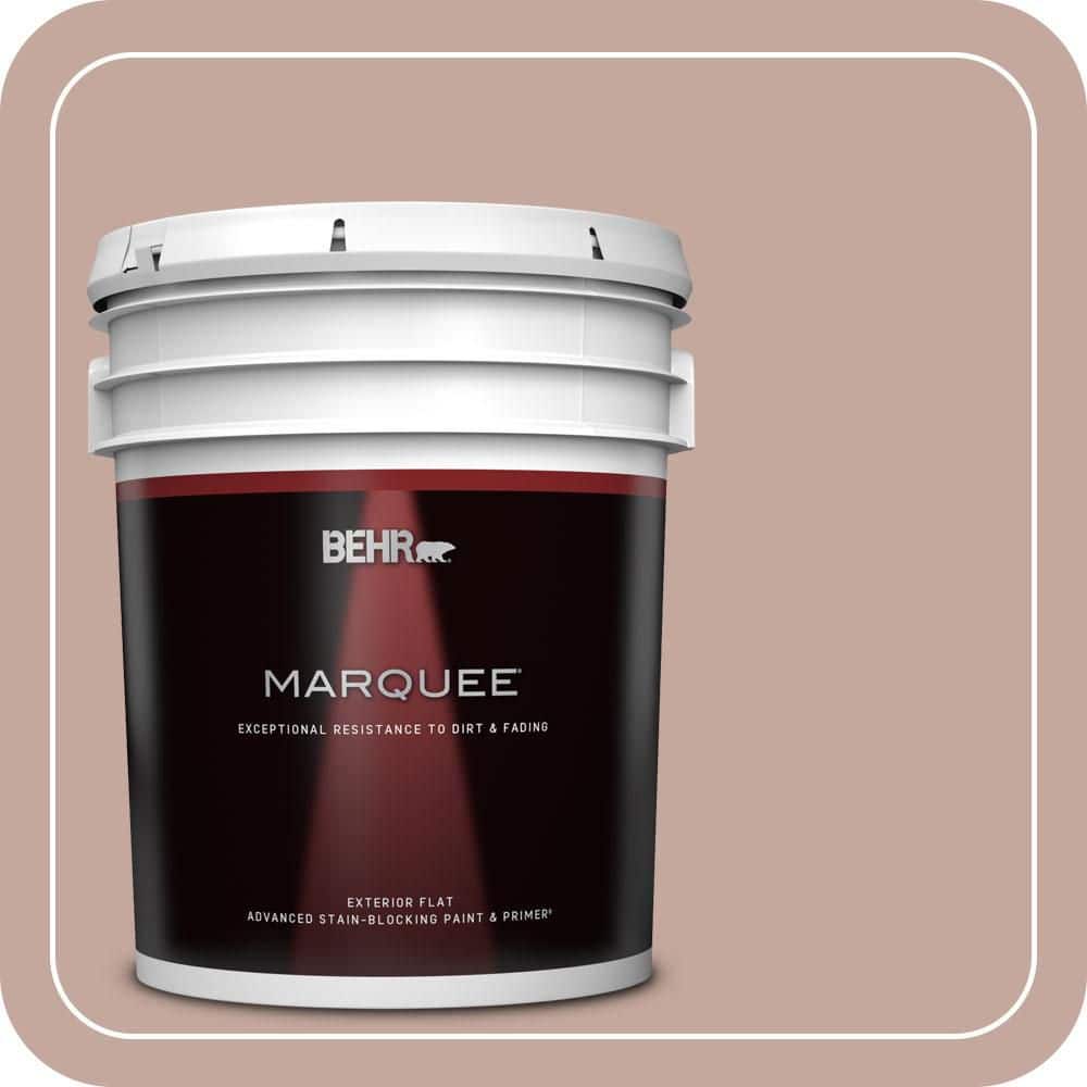 5 gal. Home Decorators Collection #HDC-NT-06 Patchwork Pink Flat Exterior Paint & Primer product image for price tracking