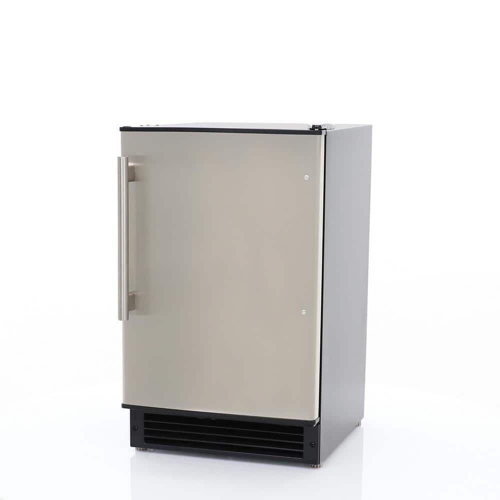 Maxx Ice 15 lbs Stainless Steel Undercounter Ice Maker