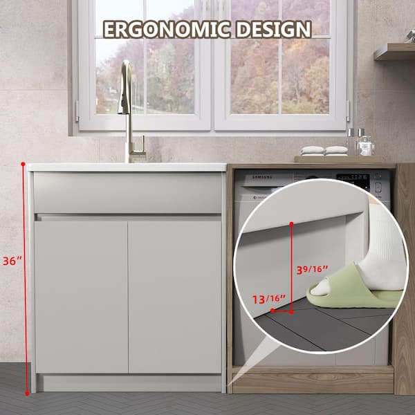 Zeafive All-in-One 30 in. W x 22 in. D x 36 in. H Drop-in