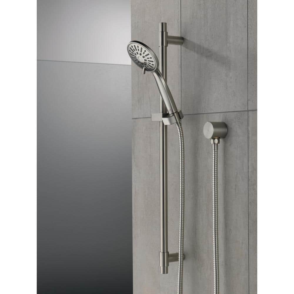 Stainless Steel Adjustable Handheld Shower with Slide Bar