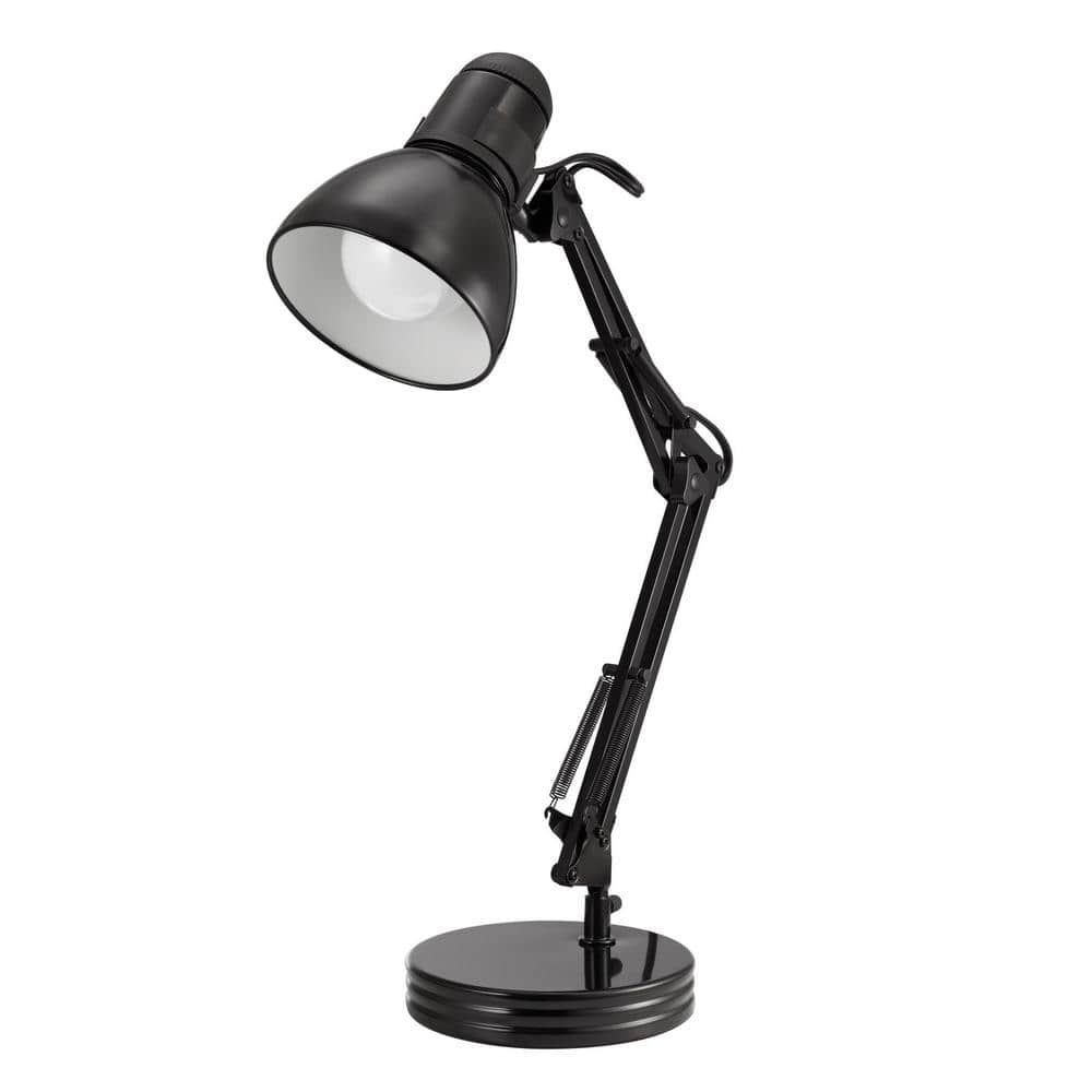 V-Light Architect Style - Desk lamp - integrated compact fluorescent light bulb - 1 socket - black finish