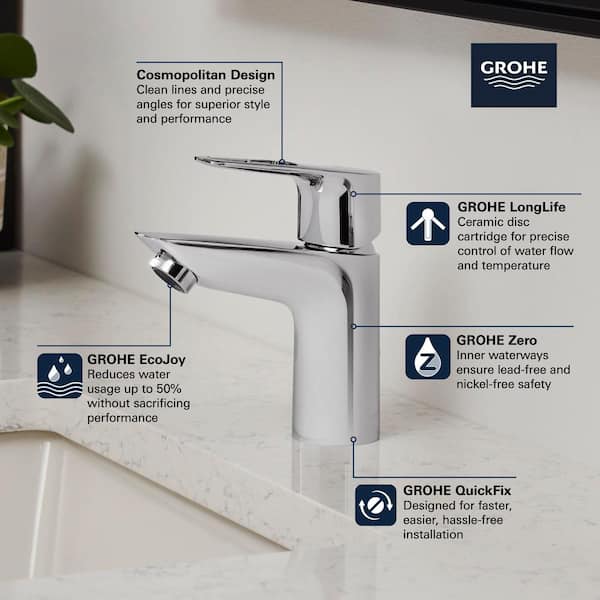 GROHE Mixeur Lavabo Grohe Loop '20 Chrome Starlight 23349001 