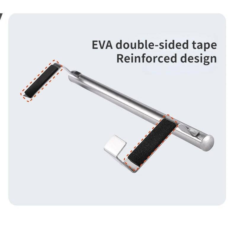 Stainless Steel Over Door Towel Rack Set, 2-Pack