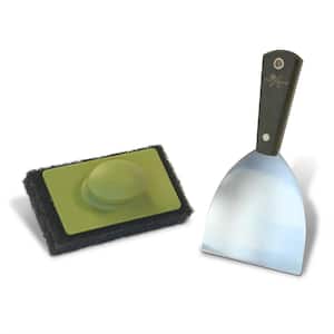 Stainless Steel Griddle Accessory Kit (2-Piece)