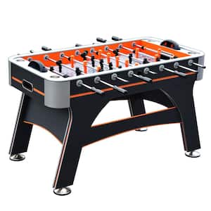 Trailblazer 56 in. Foosball Table with Electronic Scoring in Orange and Black