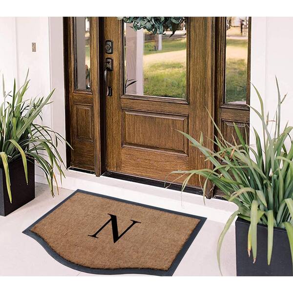 Entryways Fun in the Sun Handwoven Coconut Fiber Doormat - 18 x 30