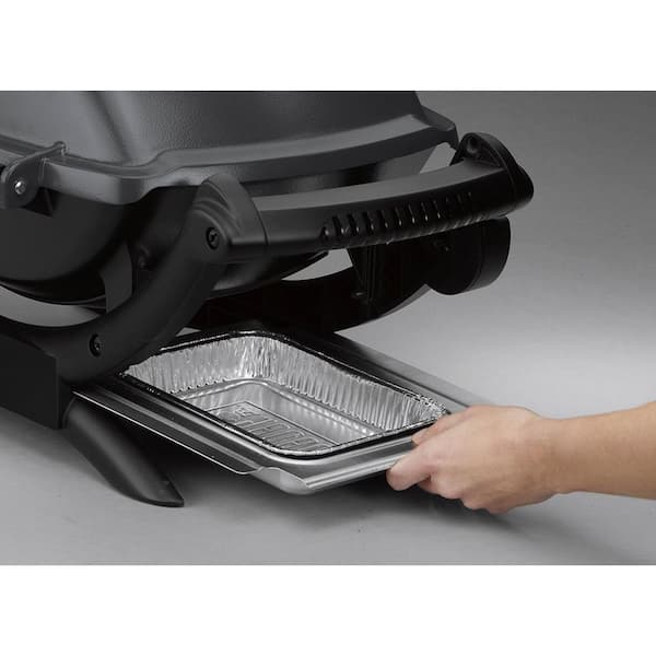 Q 2400 1-Burner Electric Grill in Gray - The Home Depot