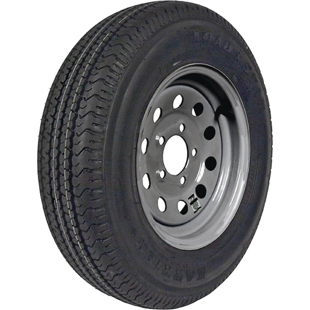 LOADSTAR ST205/75R-14 KR03 Radial 1760 lb. Load Capacity Galvanized 14 in. Bias Tire and Wheel Assembly