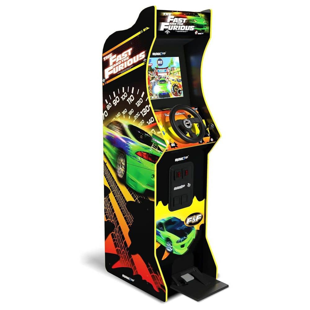 ARCADE1UP The Fast and the Furious Deluxe Arcade Machine with