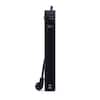 Commercial Electric 8 ft. 7-Outlet Surge Protector with USB in Black HDC708UC
