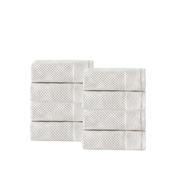 Laina Turkish Cotton 8-piece Wash Cloth Set