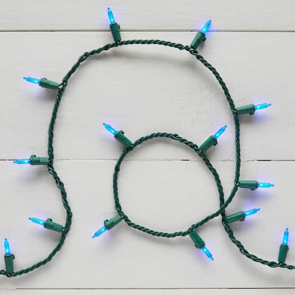 100 Blue Mini LED String Lights