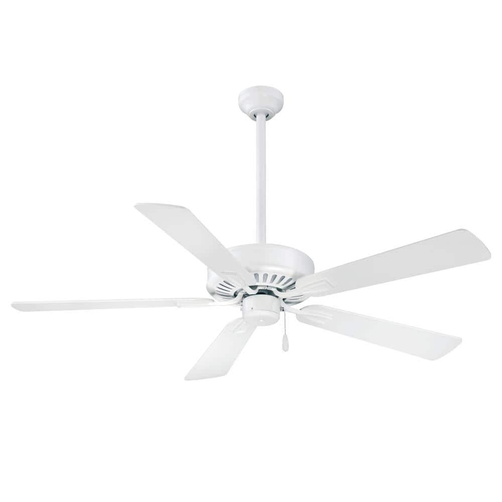 Contractor Plus 52 in. Indoor Flat White Ceiling Fan price history on PriceWatchPro