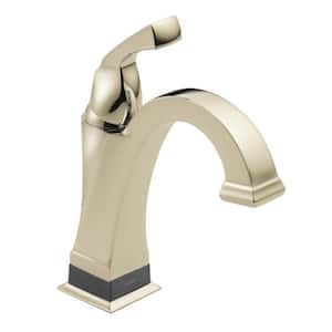 Dryden Single Hole Single-Handle Bathroom Faucet with Touch2O.xt Technology in Polished Nickel