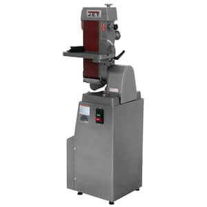 1.5 HP 6 in. x 48 in. Industrial Horizontal/Vertical Belt Finishing Sander with Closed Stand, 115/230-Volt J-4300A