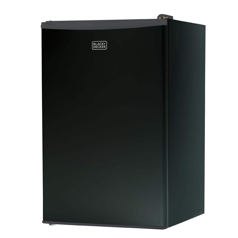 BLACK+DECKER 4.3 cu. ft. Mini Refrigerator With Freezer in Black
