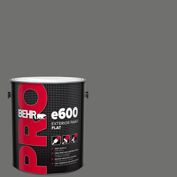 1 gal. #HDC-AC-17A Welded Iron Flat Exterior Paint