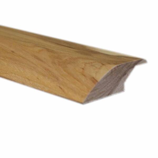 Unbranded Southern Pecan 3/4 in. Thick x 2-1/4 in. Wide x 78 in. Length Hardwood Lipover Reducer Molding