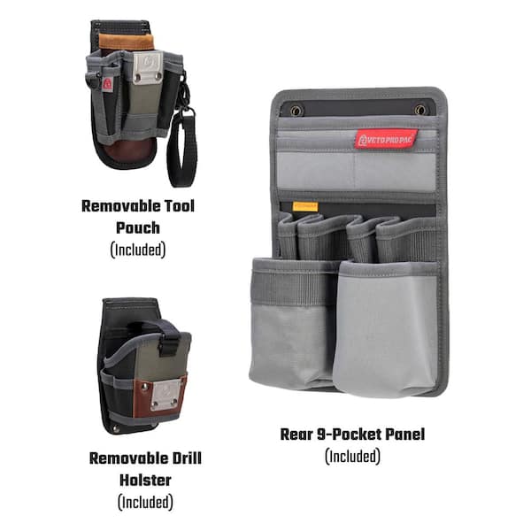 VETO PRO PAC 14 in. SP-MC Compact, Zippered Service Tech Tool