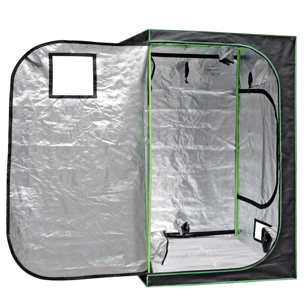4 ft. x 2 ft. Grow Tent 48 x 24 x 60 Hydroponic Grow Tent with Observation 