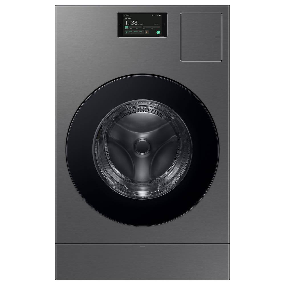Dark Steel 5.3 cu. ft. Smart Front Load Washer Dryer Combo