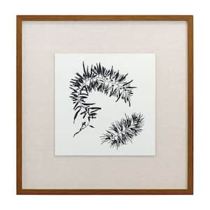 Naturalism I Framed Abstract Art Print 25 in. x 25 in.