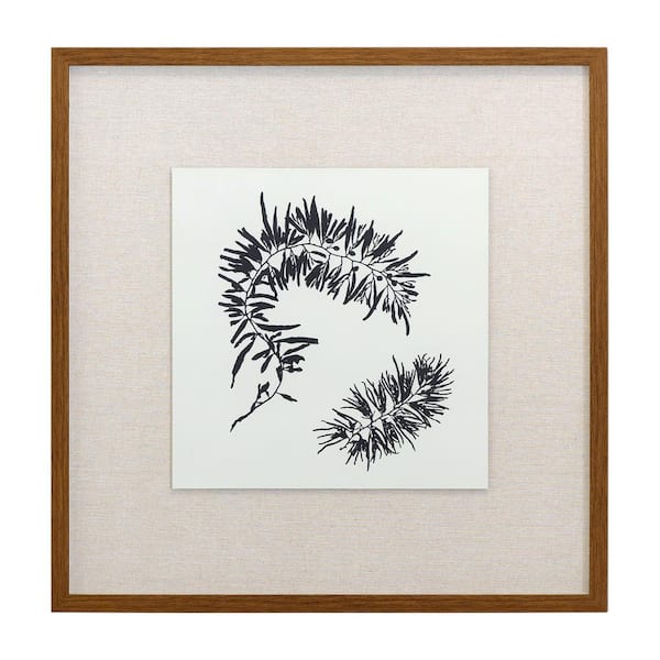 Yosemite Home Decor Naturalism I Framed Abstract Art Print 25 in. x 25 in.