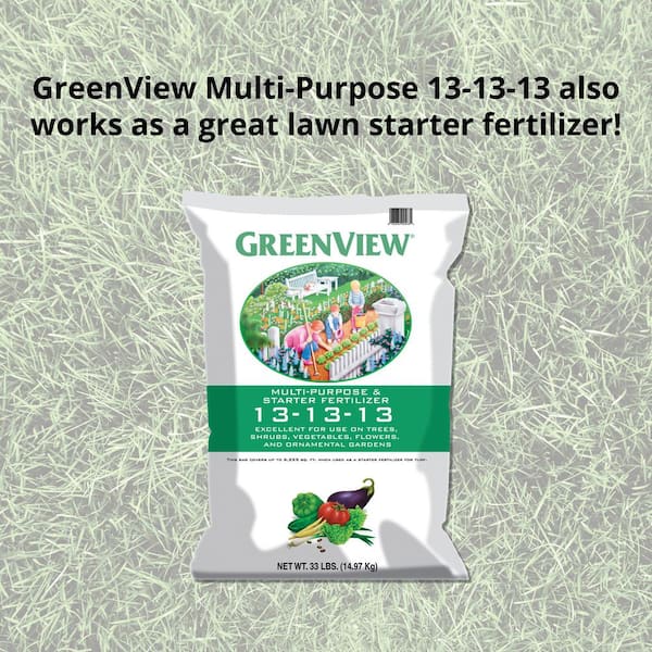 GreenView Fruits/Vegetables 13-13-13 Fertilizer 33 lb