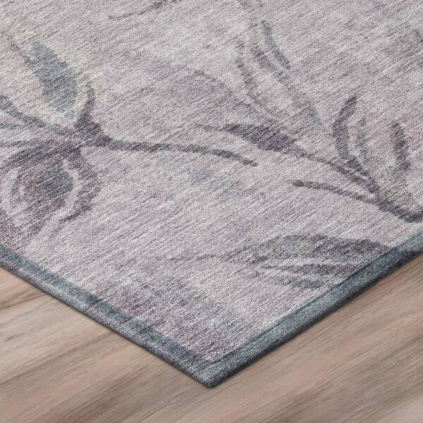 Chantille Machine Washable Indoor/Outdoor Abstract ACN2951 Lavender 10 ft. x 14 ft. Area Rug