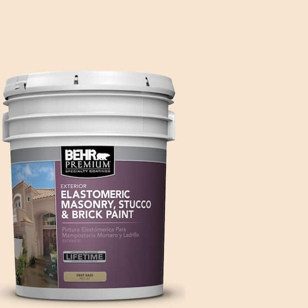 BEHR PREMIUM 5 gal. #M280-2 Lunaria Elastomeric Masonry, Stucco and Brick Exterior Paint