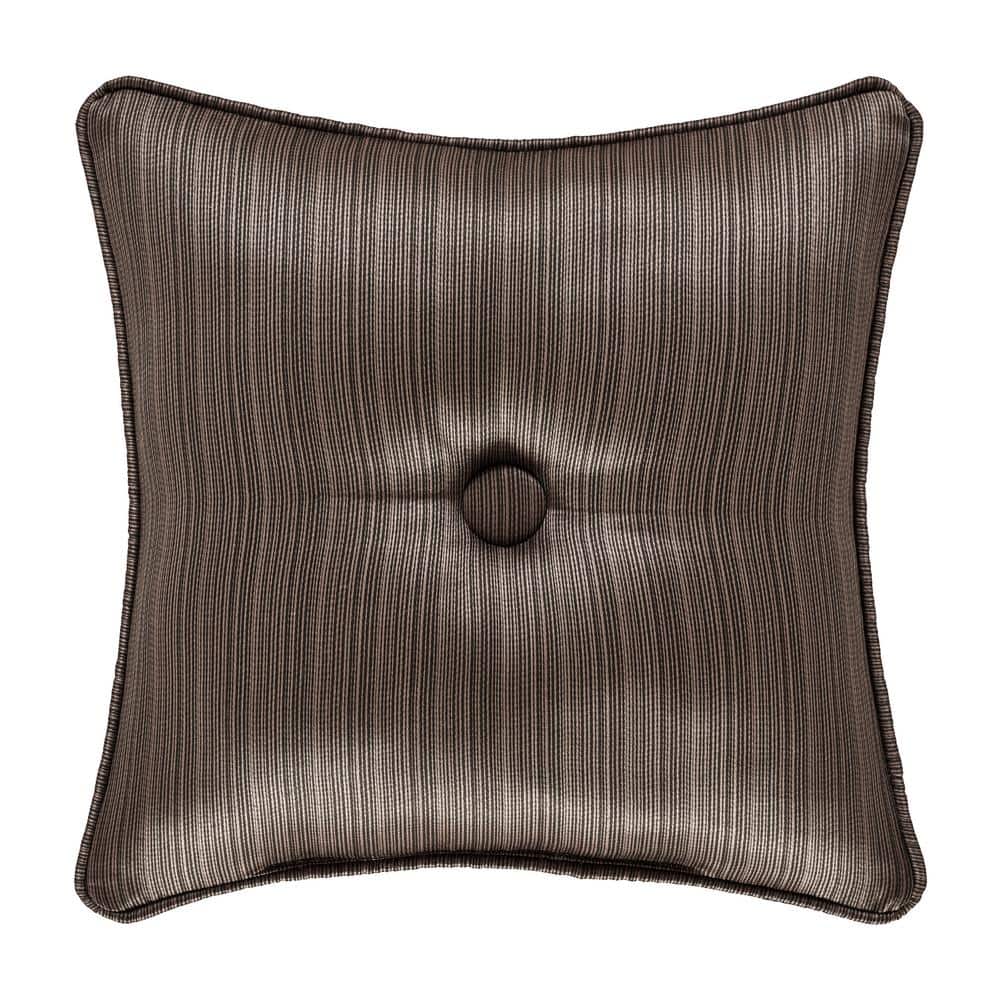Neapolitan Mink 16" Square Satin Decorative Pillow