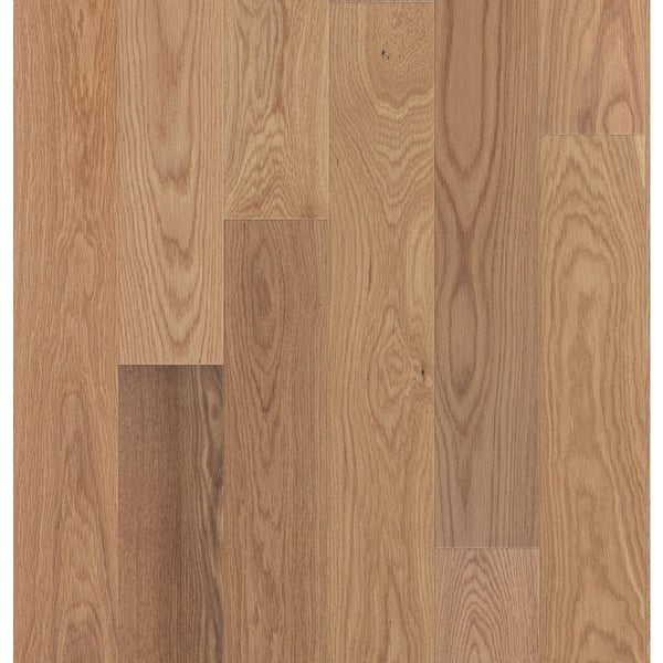 Natural White Oak 0.5 in. T x 5.2 in. W Tongue and Groove Smooth Engineered Hardwood Flooring (28.17 sq.ft./case)