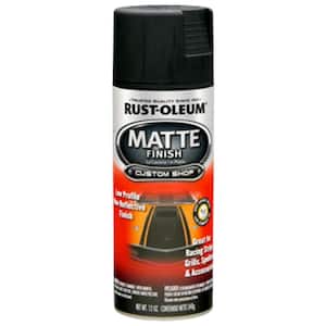 Rust-Oleum Automotive 12 oz. Black Matte Finish Car Spray Paint