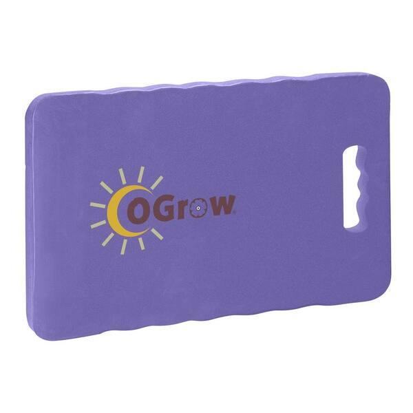 Ogrow 1 in. Thick, 17 in. x 11 in. Purple Garden Kneeling Pad