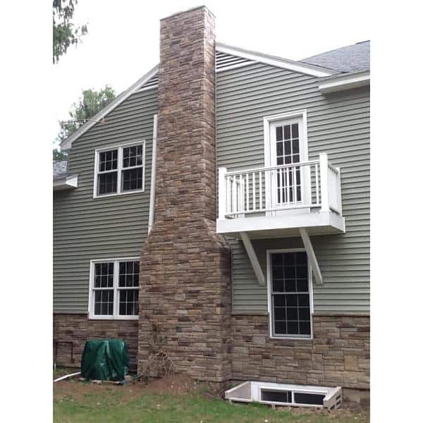 Boral - 8 in. x 36 in. Versetta Stone Ledgestone Corner Mission Siding (6-Bundles Per Box)