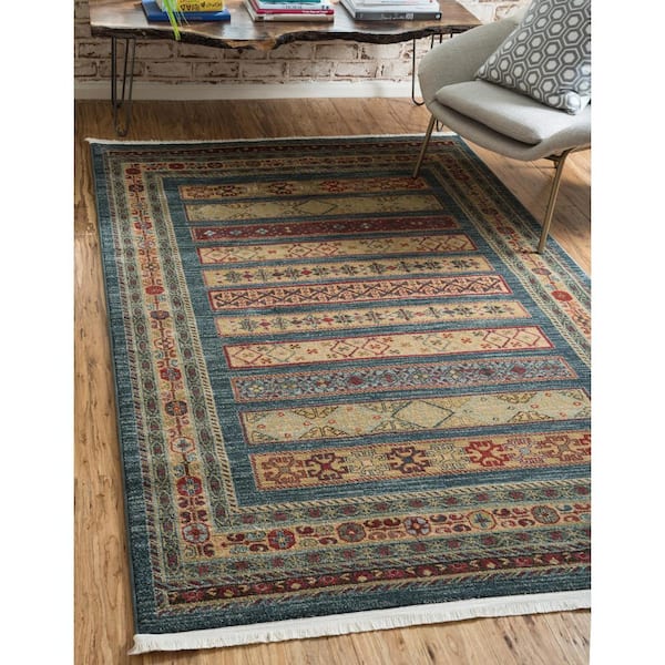 Fars Pasadena Beige 6' 0 x 9' 0 Area Rug