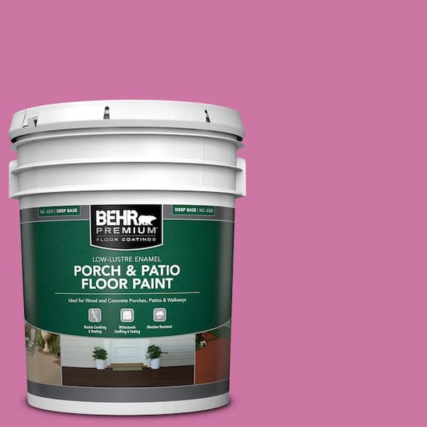 BEHR PREMIUM 5 gal. #P120-4 Heart Breaker Low-Lustre Enamel Interior/Exterior Porch and Patio Floor Paint
