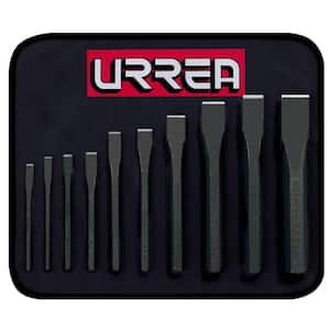 3/16 in. to 1 in. Chisel Set (10-Piece)