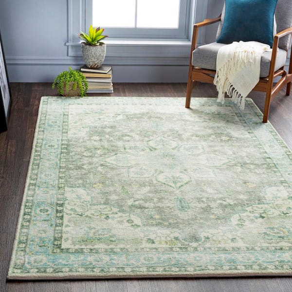 Livabliss Ottawa Sage Doormat 3 ft. x 4 ft. Indoor Area Rug