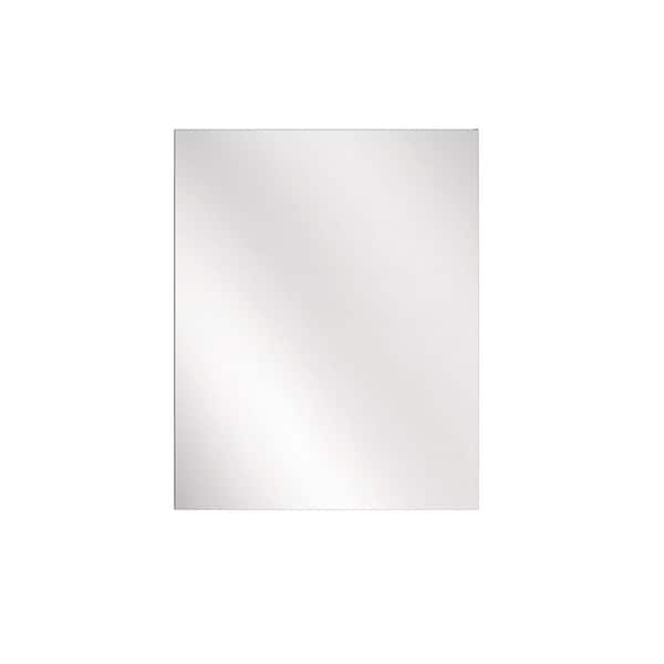 24 in. W x 30 in. H Rectangular Aluminum Medicine Cabinet with Mirror