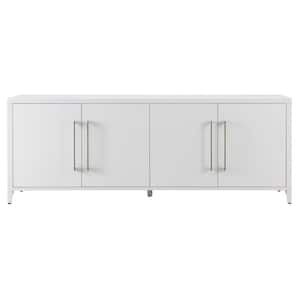 Jasper 68 in. White TV Stand Fits TV's up to 75 in.