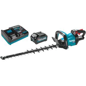 XGT 40V max Brushless Cordless 24 in. Rough Cut Hedge Trimmer Kit (4.0Ah)
